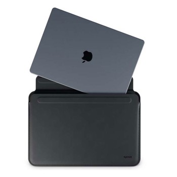 Capa Leather Sleeve p/Macbook Pro 16” Black