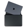 Capa Leather Sleeve p/Macbook Pro 16” Black