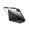 Capa Flip iPad Pro 12,9” Preto Transparente