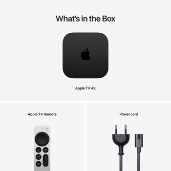 AppleTV 4K WiFi+Ethernet 128GB (3ª geração)