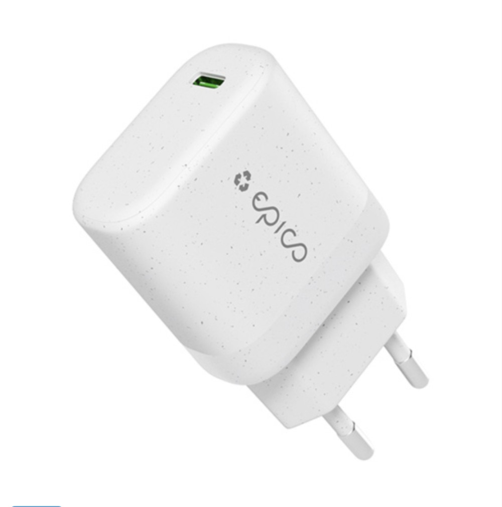 CARREGADOR BRANCO 30W GAN - BRANCO