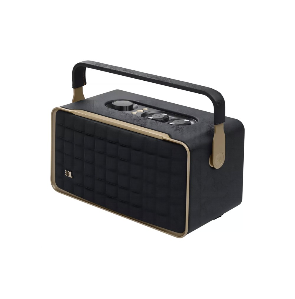 COLUNA JBL AUTHENTICS 300 WIFI PORTATIL PRETO