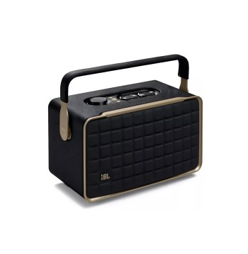 COLUNA JBL AUTHENTICS 300 WIFI PORTATIL PRETO