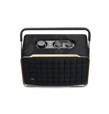 COLUNA JBL AUTHENTICS 300 WIFI PORTATIL PRETO