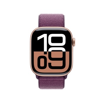 APPLE WATCH SERIES10 GPS42MM ROSA GOLD AL C/PLUM SPORT