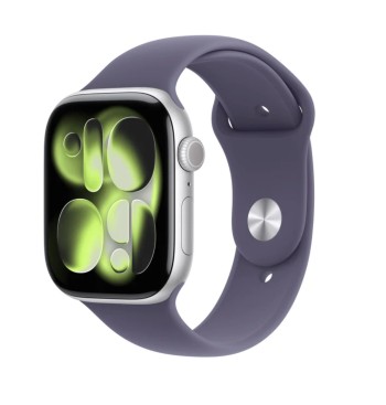 APPLE WATCH SERIES 11 GPS 46MM SILVER AL C/ PURPLE FOG M/L