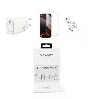 STARTER PACK VEKOBY P/ IPHONE 17 PRO