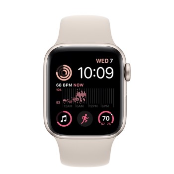 Apple Watch SE GPS 44mm Starlight Aluminium Case