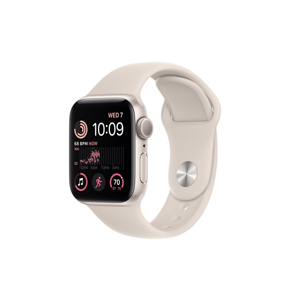 Apple Watch SE GPS 44mm Starlight Aluminium Case